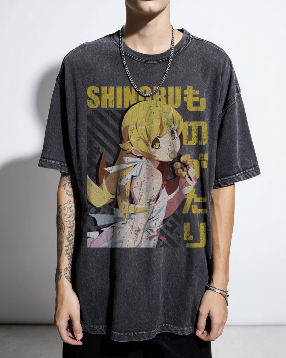 Shinobu Oshino T-Shirt | Monogatari Anime Series Fan Art Tee