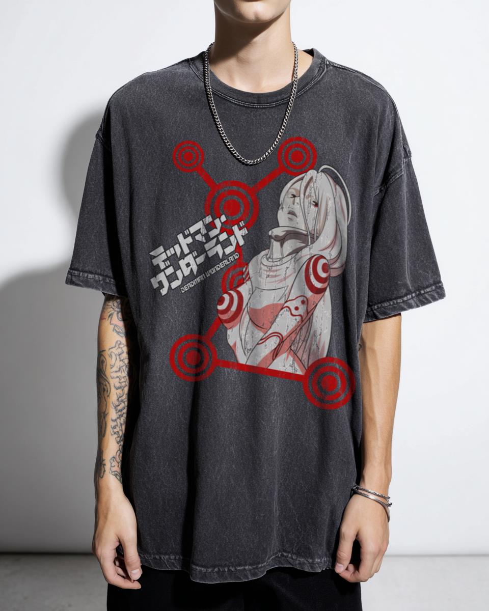 Shiro Deadman Wonderland Anime T-Shirt - Toonami Manga Fan