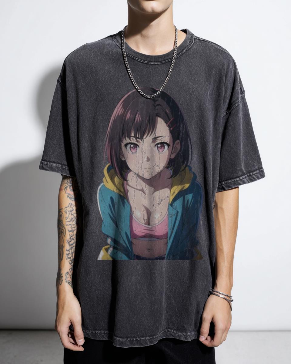 Shizuka Mikazuki Zom 100 T-Shirt | Zombie Apocalypse Anime Tee