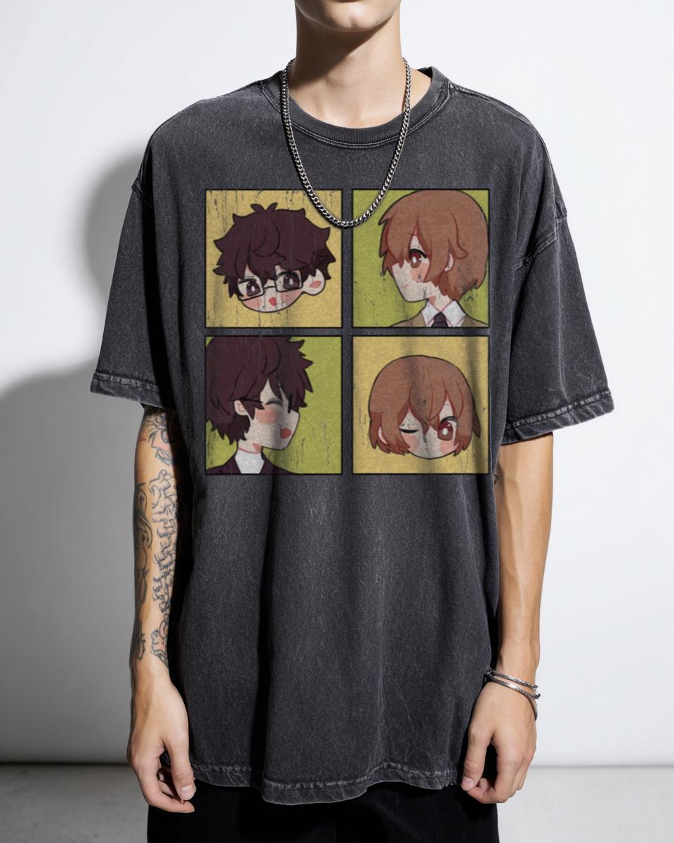 Shuake Rights Persona 5 T-Shirt - Akira Ren Amamiya Goro Akechi Fan Art Unisex