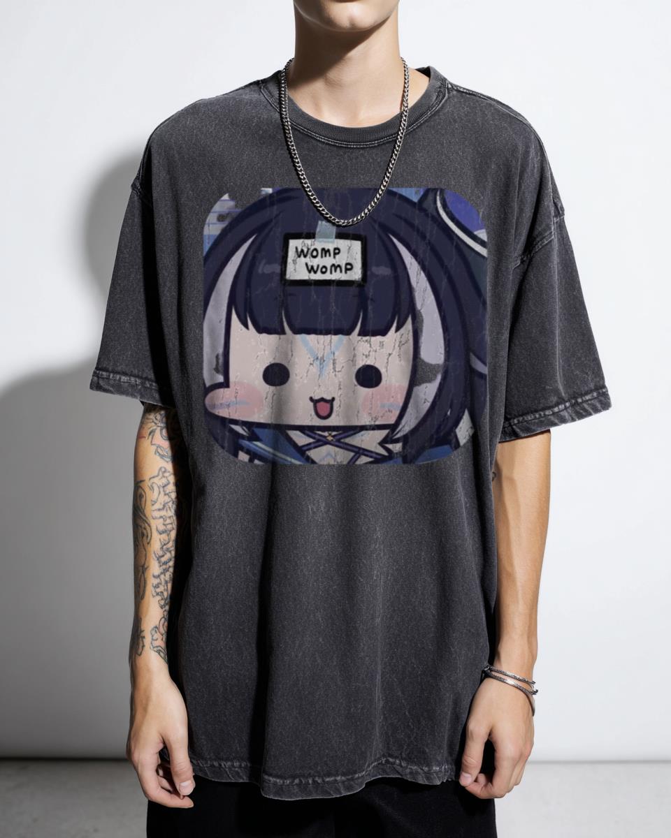 Shylily Vtuber Orca Anime Girl T-Shirt - Kawaii Waifu Fan Unisex