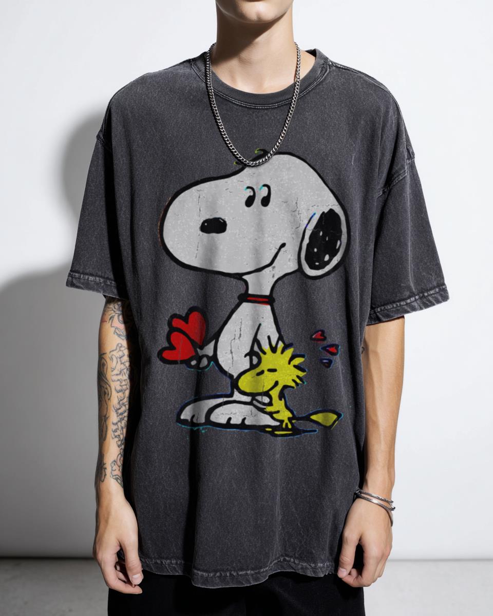 Snoopy Peanuts T-Shirt | Vintage Cartoon Classic Dog Lover Tee