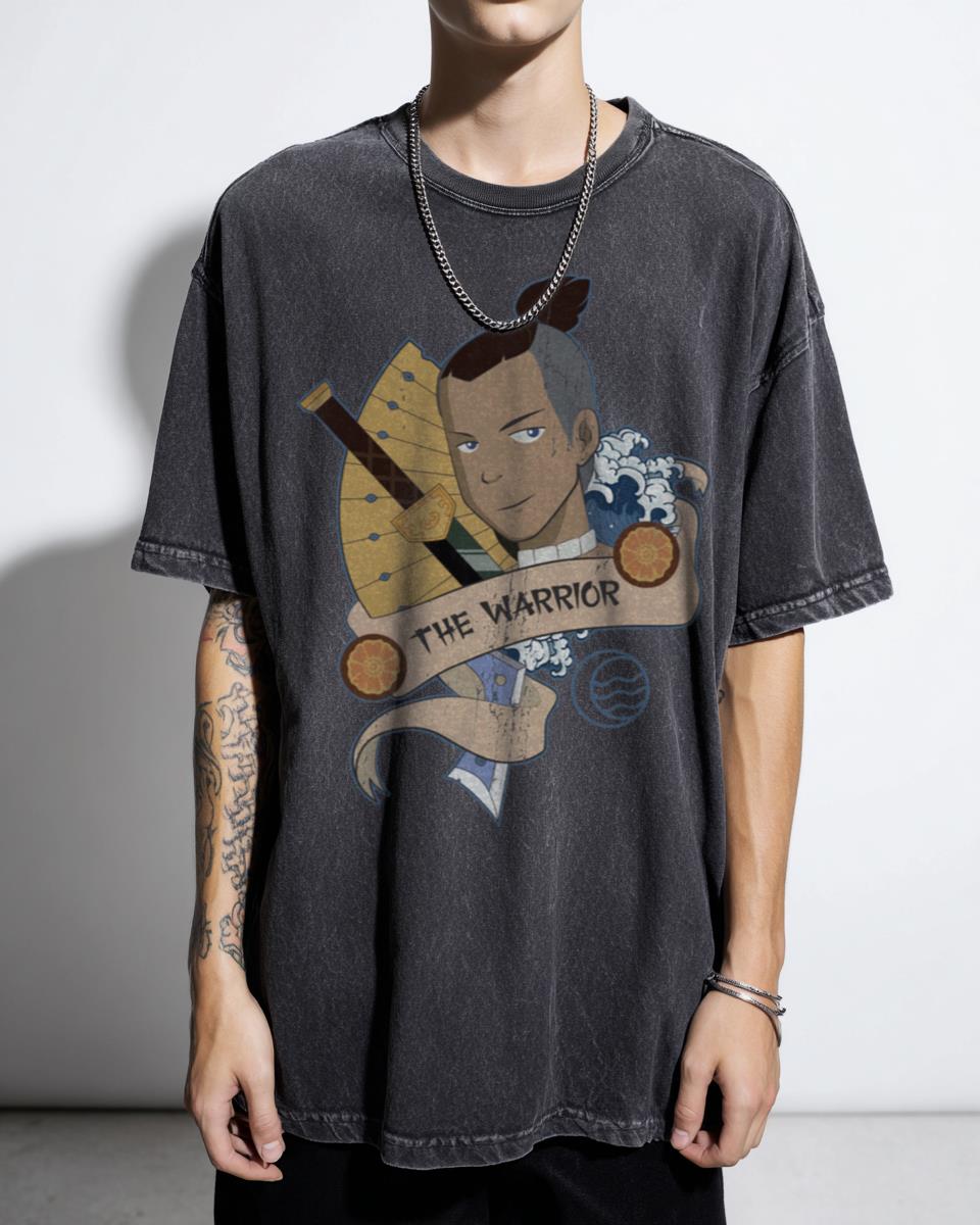 Sokka Avatar The Last Airbender Warrior T-Shirt - Water Tribe Fan Apparel Unisex