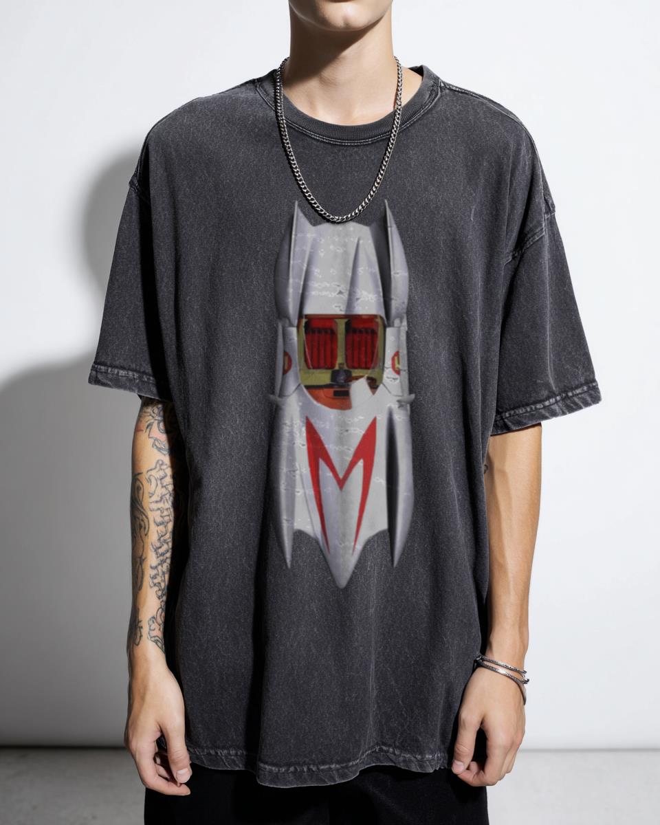 Speed Racer Mach 5 Car Vintage Retro Clean T-Shirt