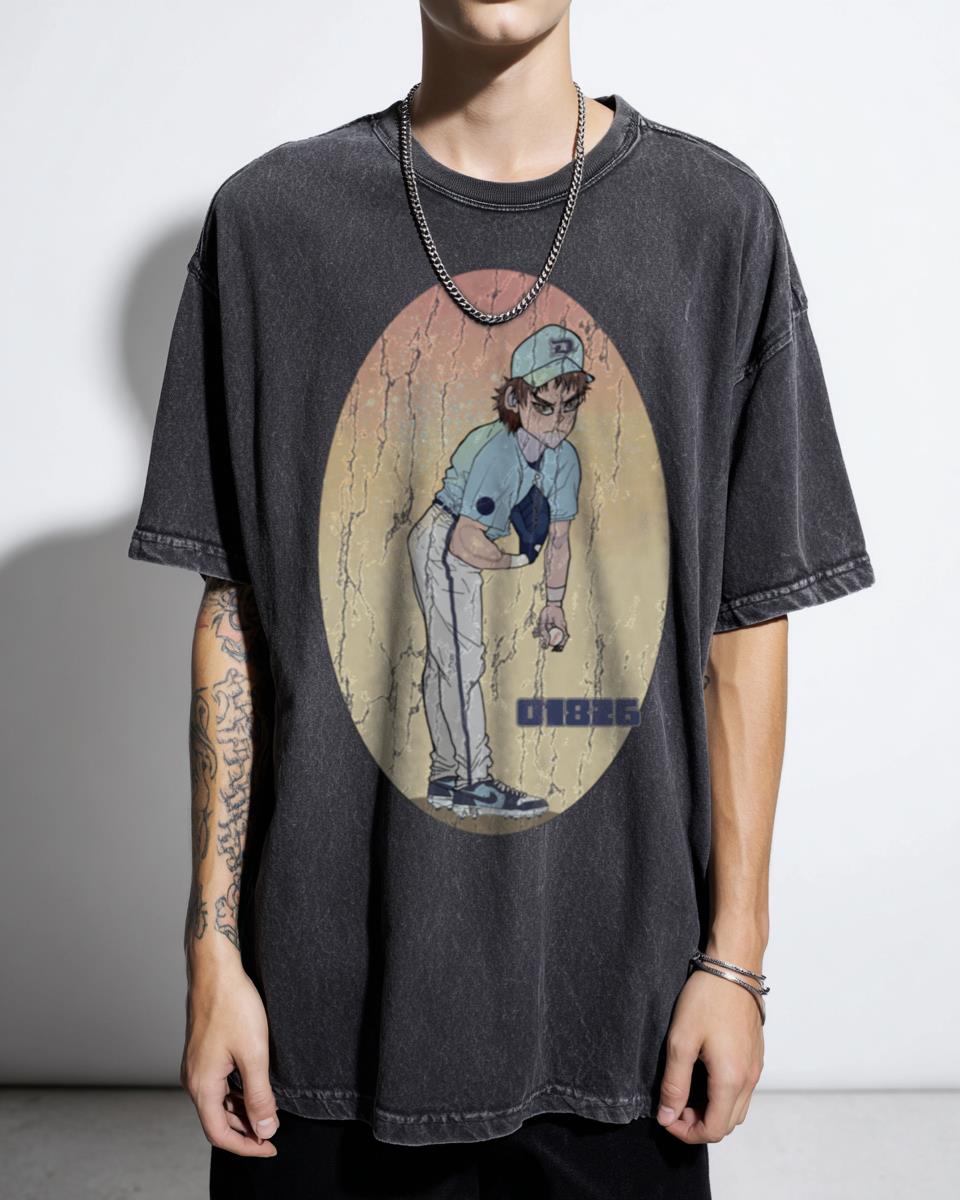 Spring Ball Anime Baseball T-Shirt - Cartoon Manga Sports Fan Art Unisex