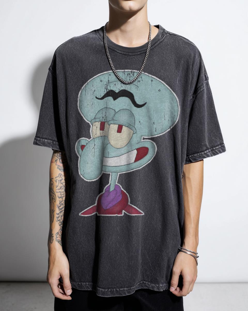 Squilliam Fancyson Spongebob Squarepants T-Shirt - Nickelodeon Cartoon Unisex