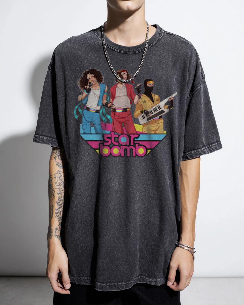Starbomb Game Grumps Ninja Sex Party T-Shirt - Arin Dan Brian Gaming Fan