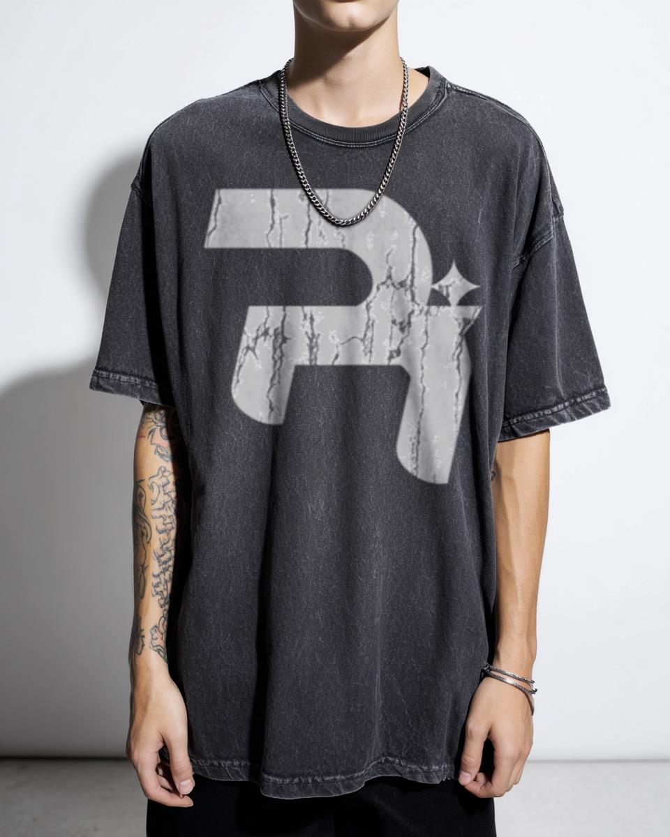 Stylish Letter R Monogram T-Shirt - Personalized Initial Gift Unisex