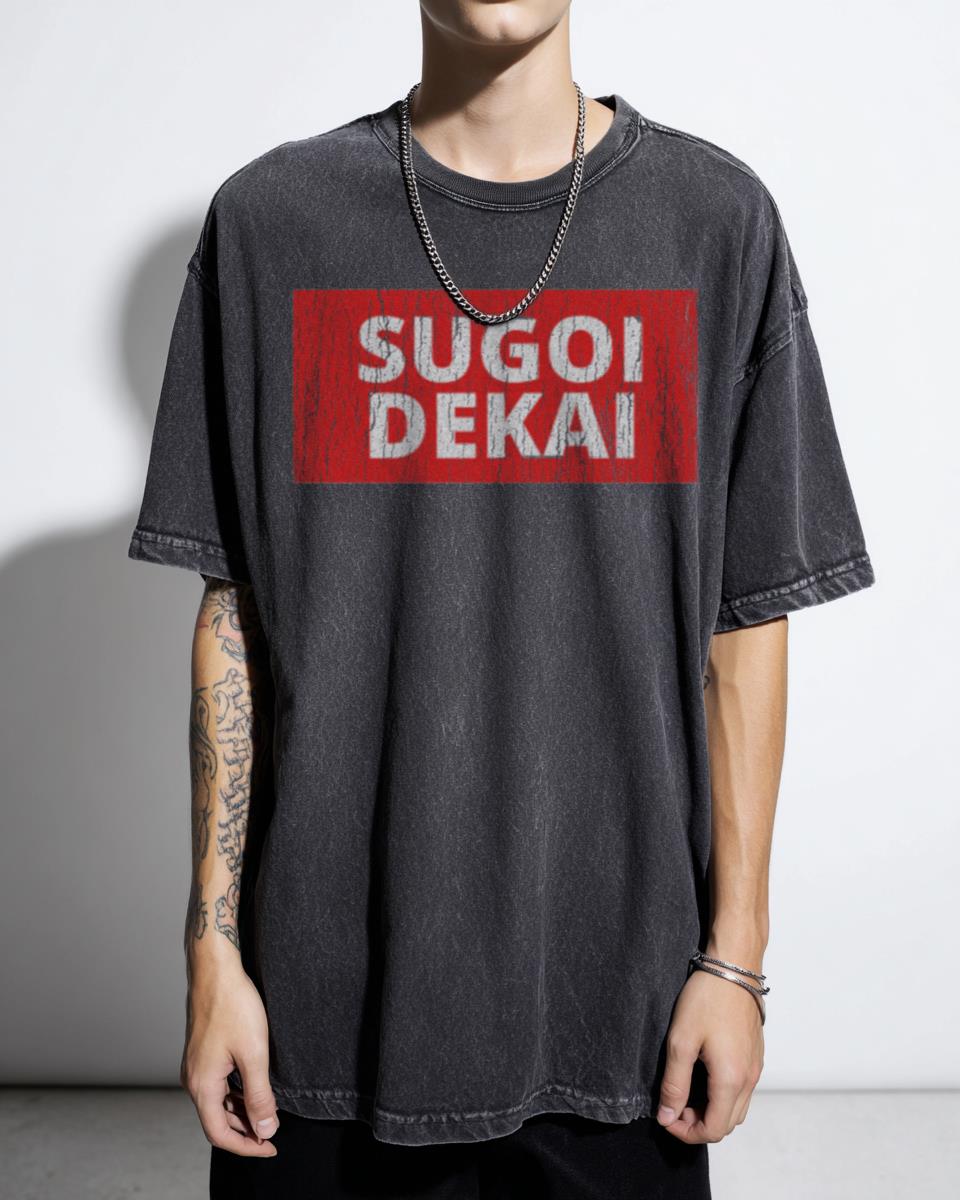 Sugoi Dekai Anime Tee | Uzaki-chan Manga Graphic Shirt