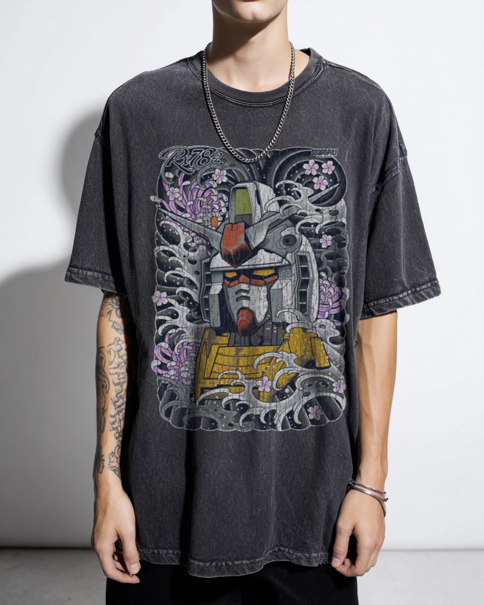 Super Awesome Gundam Anime Tee | Mobile Suit Robot Graphic