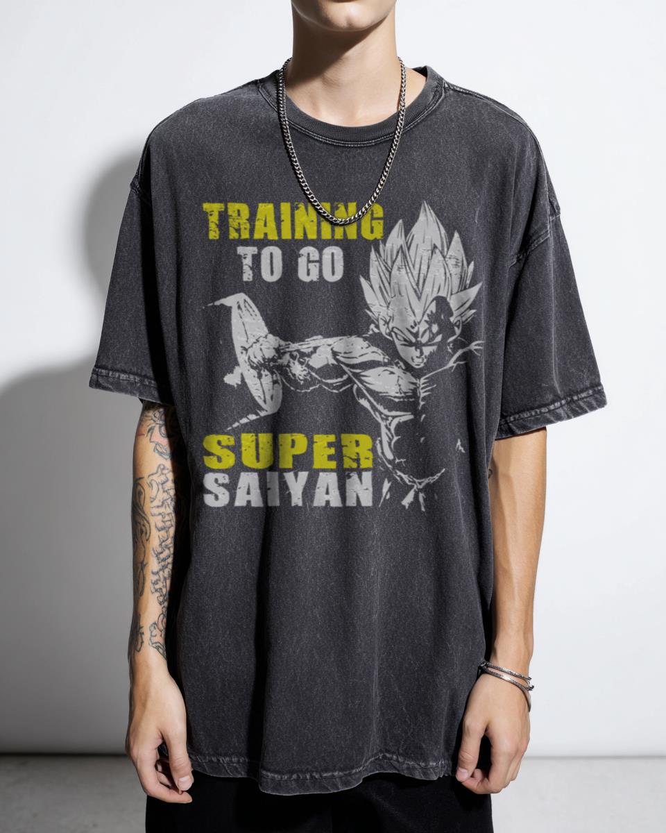 Super Saiyan Leg Day Squat Dragon Ball Z Gym T-Shirt