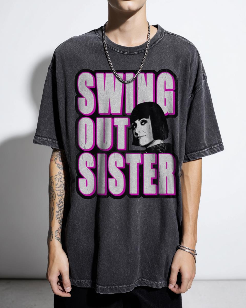 Swing Out Sister 80s Pop Band Retro Music T-Shirt - Vintage Eighties Fan