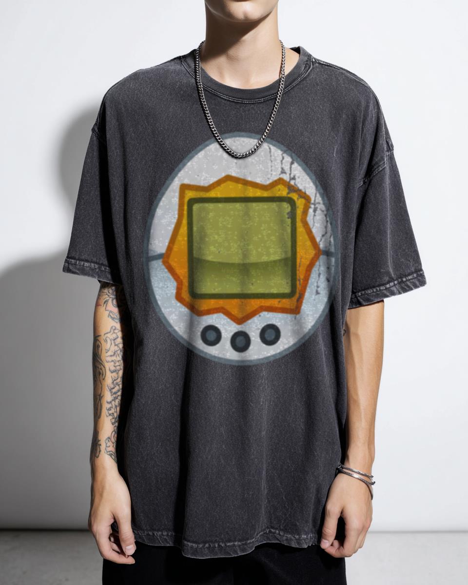 Tamagotchi Retro 90s Kawaii T-Shirt - Japanese Virtual Pet Nostalgia