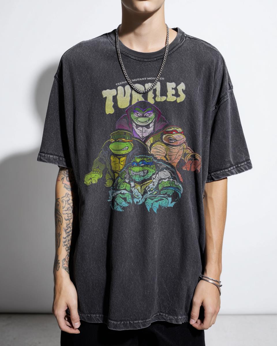 Teenage Mutant Monster Turtles T-Shirt - Universal Classic Horror Mashup