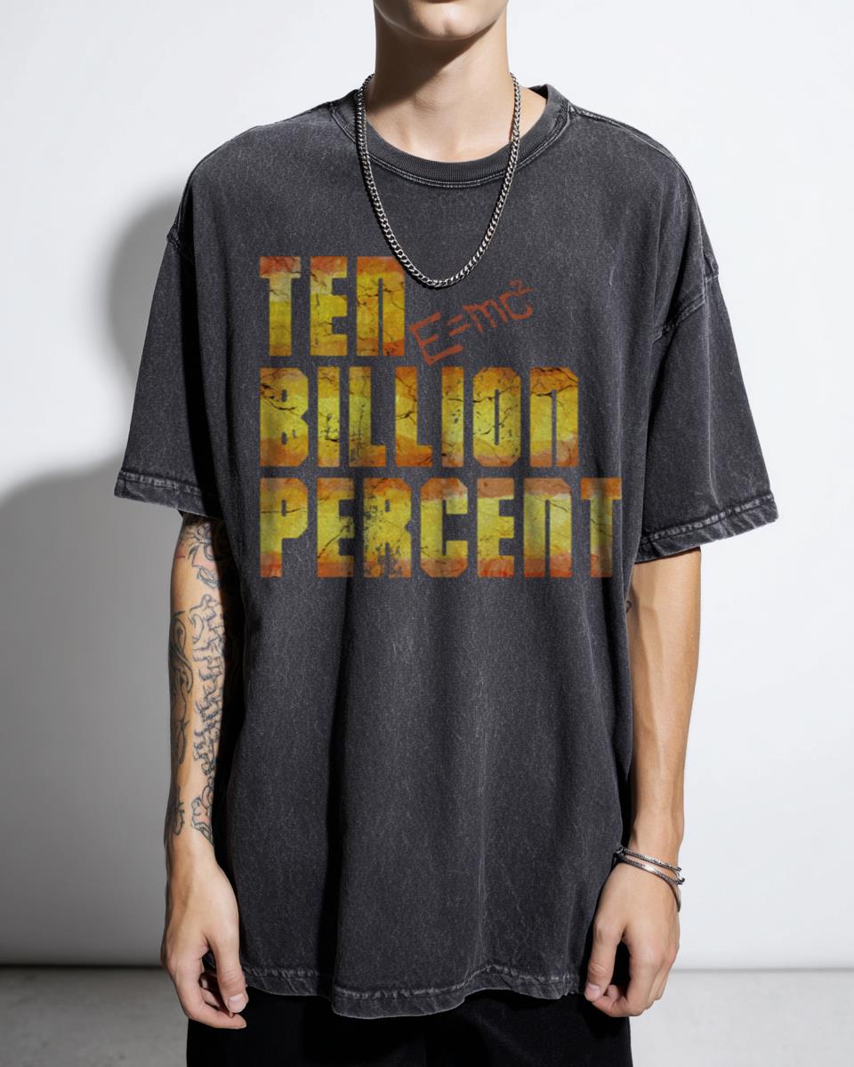 Ten Billion Percent Dr. Stone Senku Anime Acidwash Tee