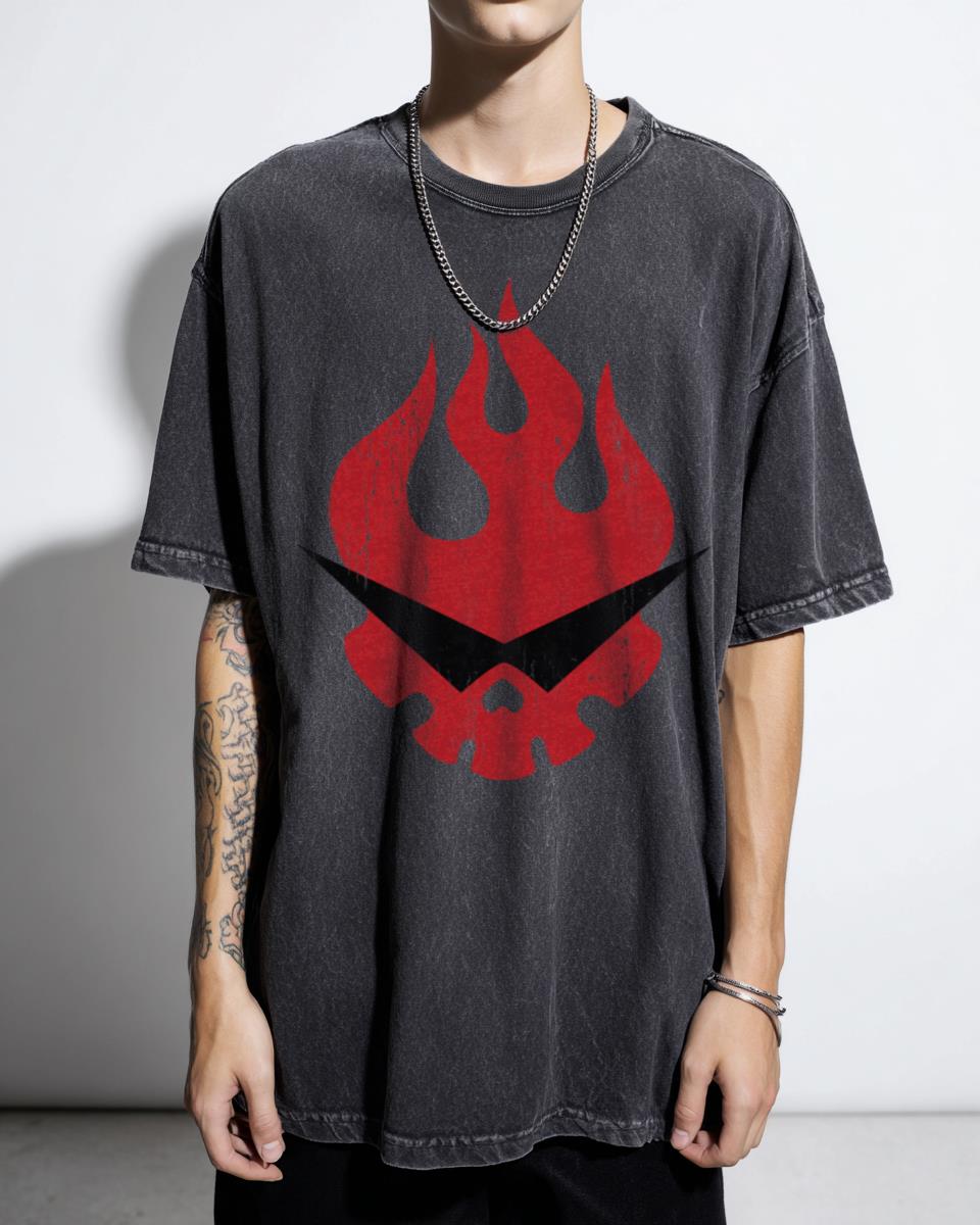 Tengen Toppa Gurren Lagann Team Dai Gurren Symbol T-Shirt - Anime Fan