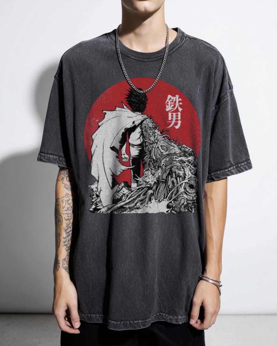 Tetsuo Shima Akira Anime Manga T-Shirt - 90s Sci-Fi Movie Fan Art