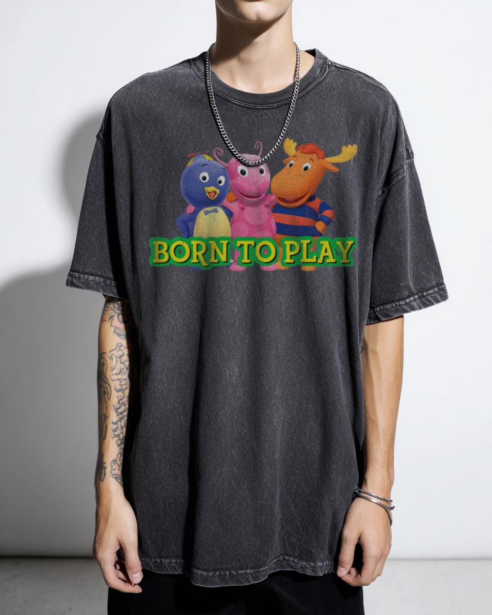 The Backyardigans Cartoon Kids T-Shirt - Pablo Uniqua Tyrone Tasha Austin Fan Tee
