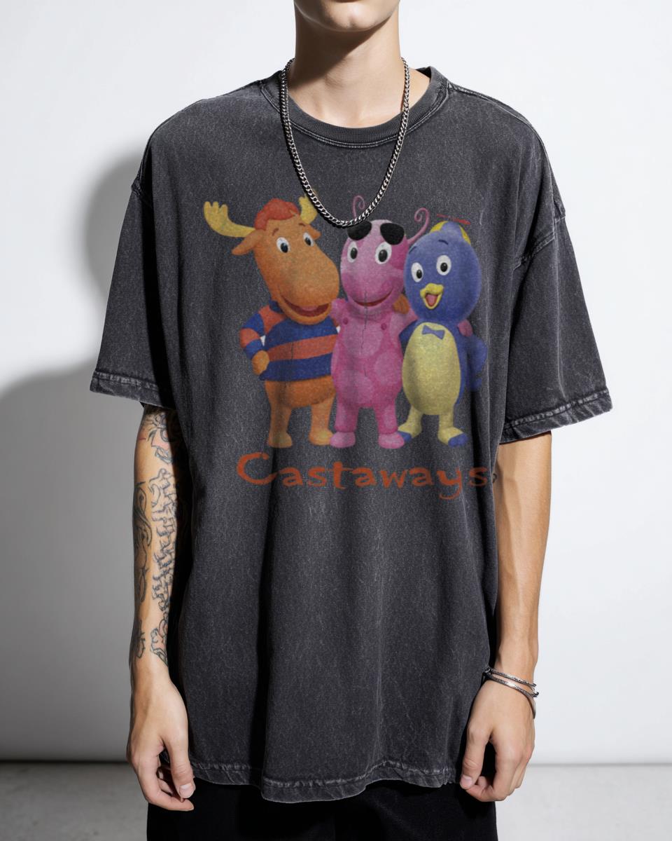 The Backyardigans Castaways Cartoon Kids T-Shirt - Nickelodeon Fan Apparel