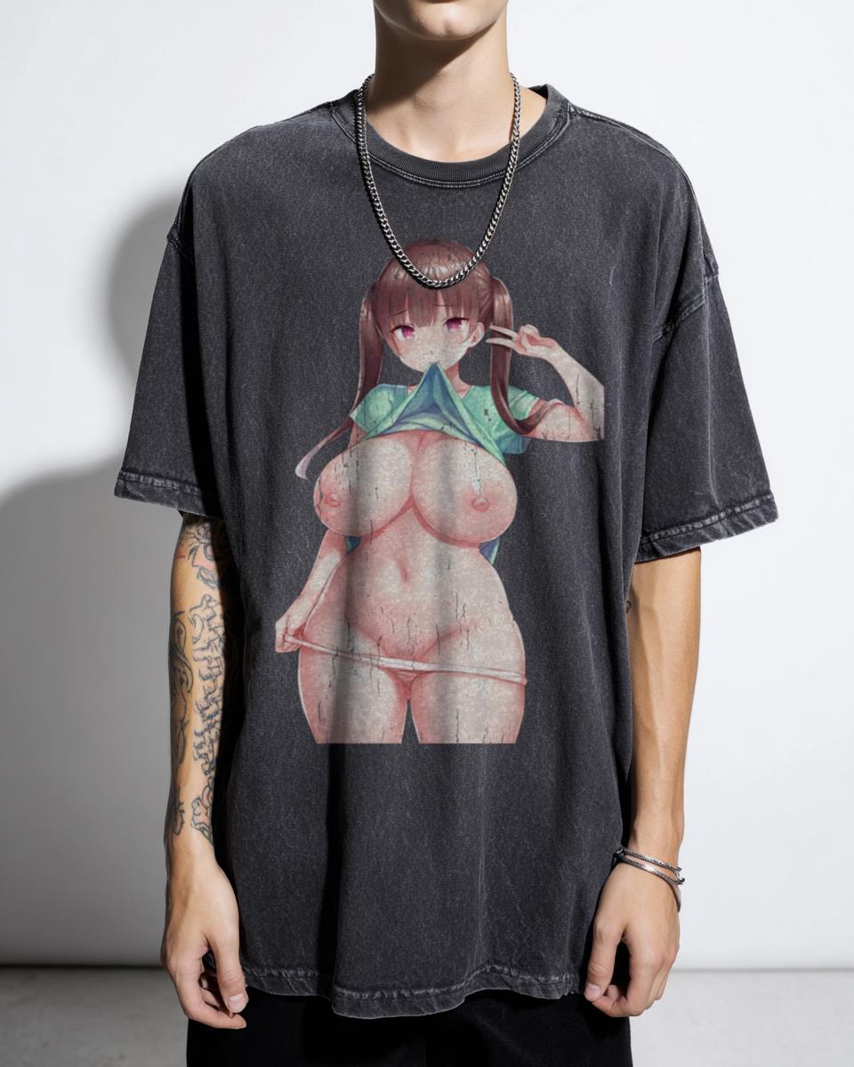 The Big Ecchi Anime Manga T-Shirt - Funny Waifu Fan Gift