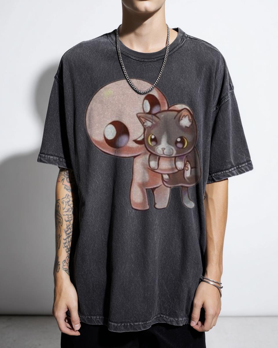 The Binding of Isaac Game Fanart T-Shirt - Judas Cain Isaac Videogame Art Unisex