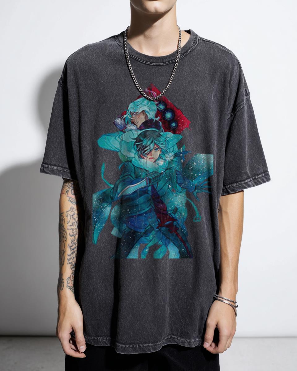 The Case Study of Vanitas Anime Characters T-Shirt - Shonen Vampire Manga Fan Gift