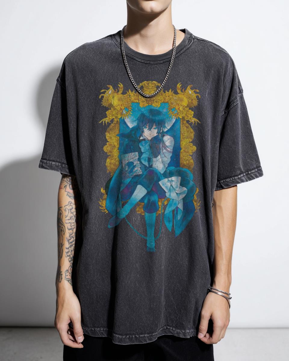 The Case Study of Vanitas Anime T-Shirt - Noe Vanitas Manga Gothic Fantasy Unisex