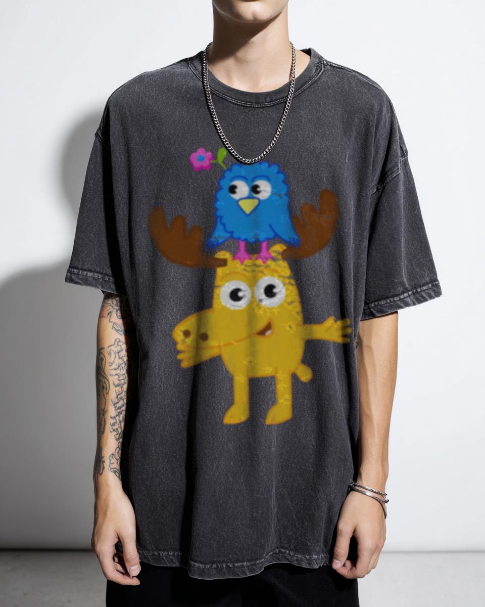 The Noggin Pals T-Shirt | Moose A. Moose & Zee Nick Jr. Tee