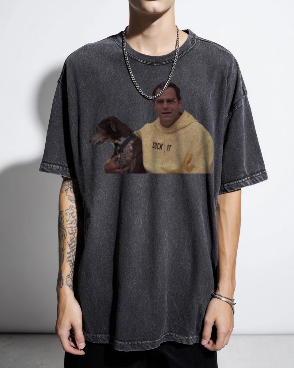 The Office Suck It David Wallace T-Shirt - Funny Dunder Mifflin TV Show
