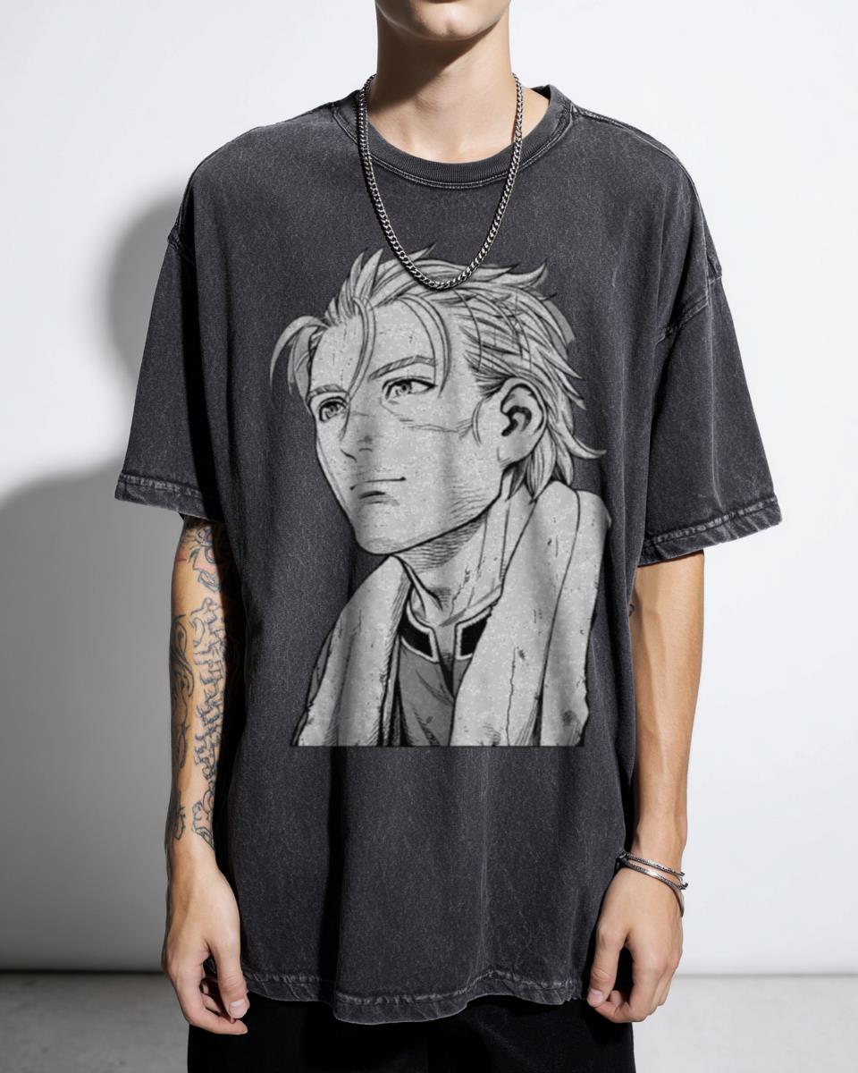Thorfinn Aesthetic Anime Vinland Saga T-Shirt - Manga Lover Gift Unisex
