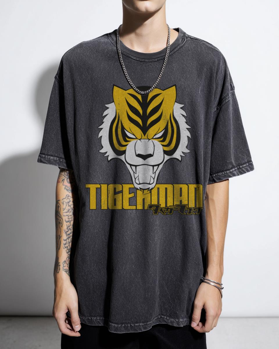 TigerMan 70s 80s Anime T-Shirt | Retro Manga Classic Tee