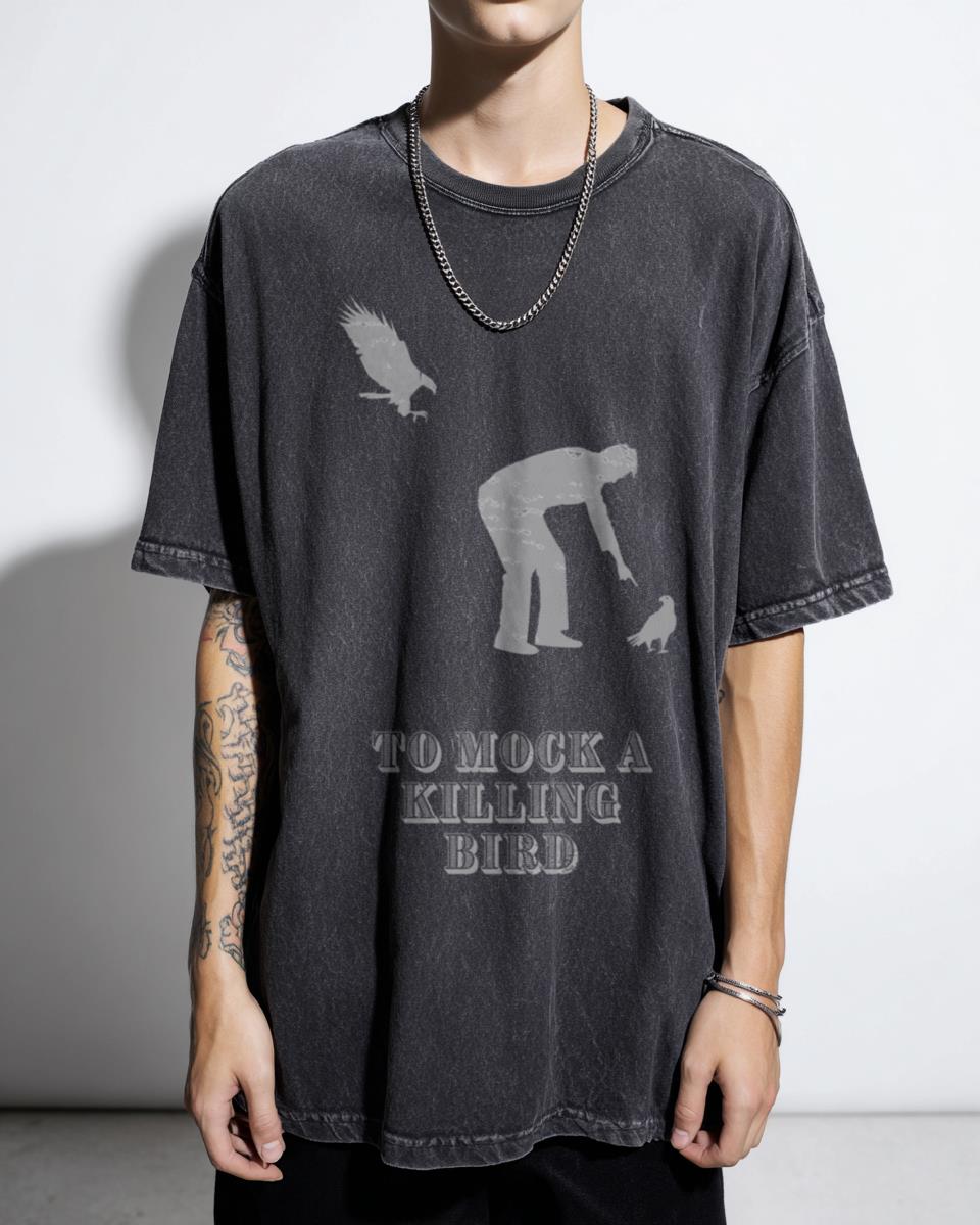 To Mock a Killing Bird Eagle T-Shirt | Fierce Raptor Graphic