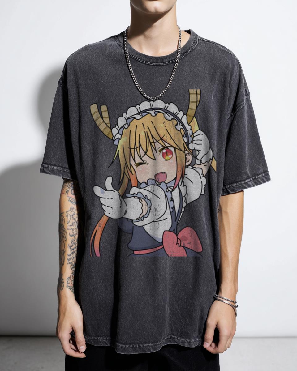 Tohru Pointing Pose T-Shirt | Maid Dragon Anime Tee