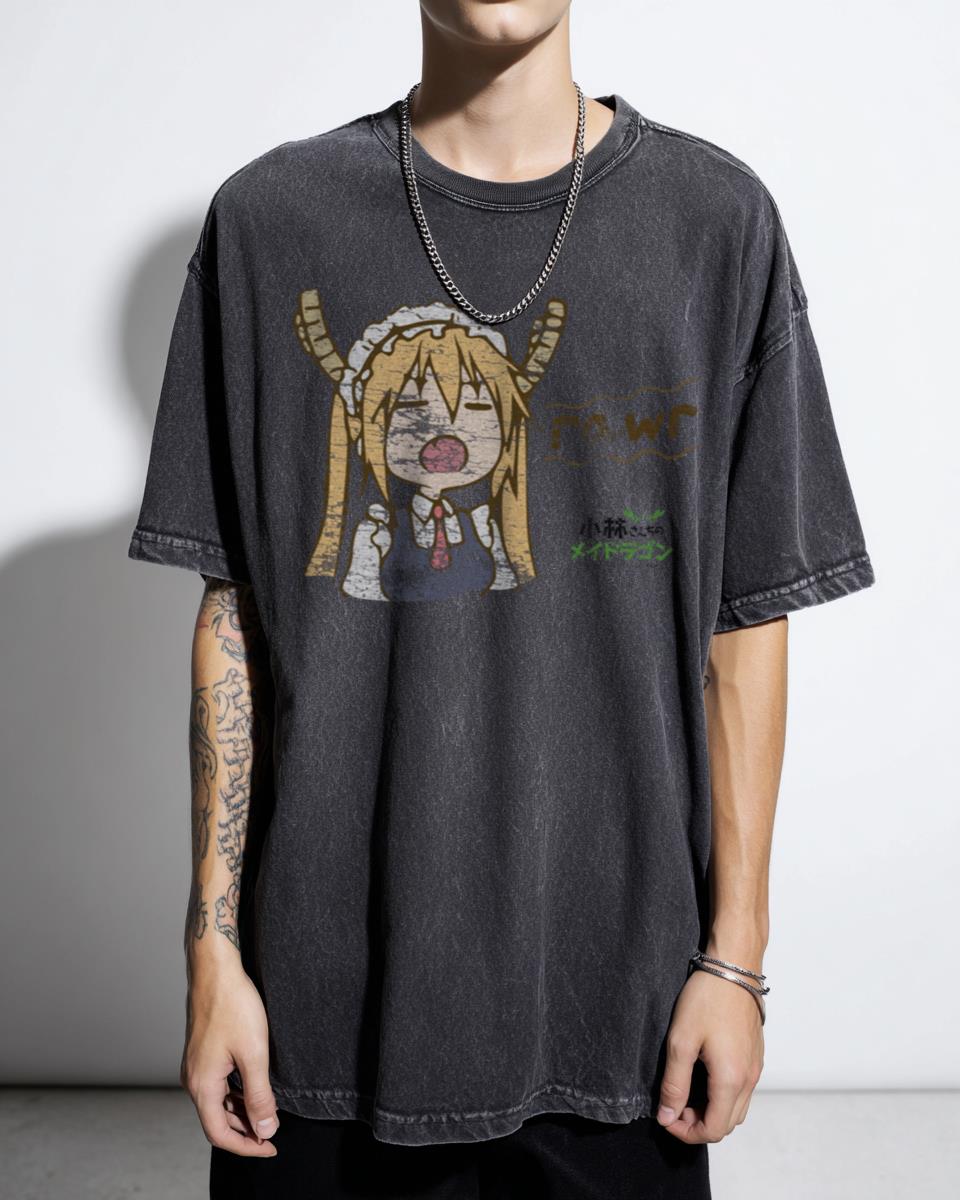 Tohru Says Rawr T-Shirt | Miss Kobayashi's Dragon Maid Chibi