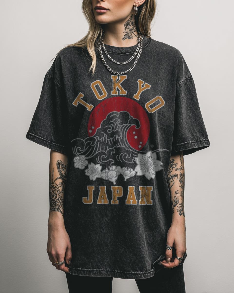 Tokyo 2020 Cyberpunk Anime T-Shirt – Japanese Ghoul Kawaii Art Style
