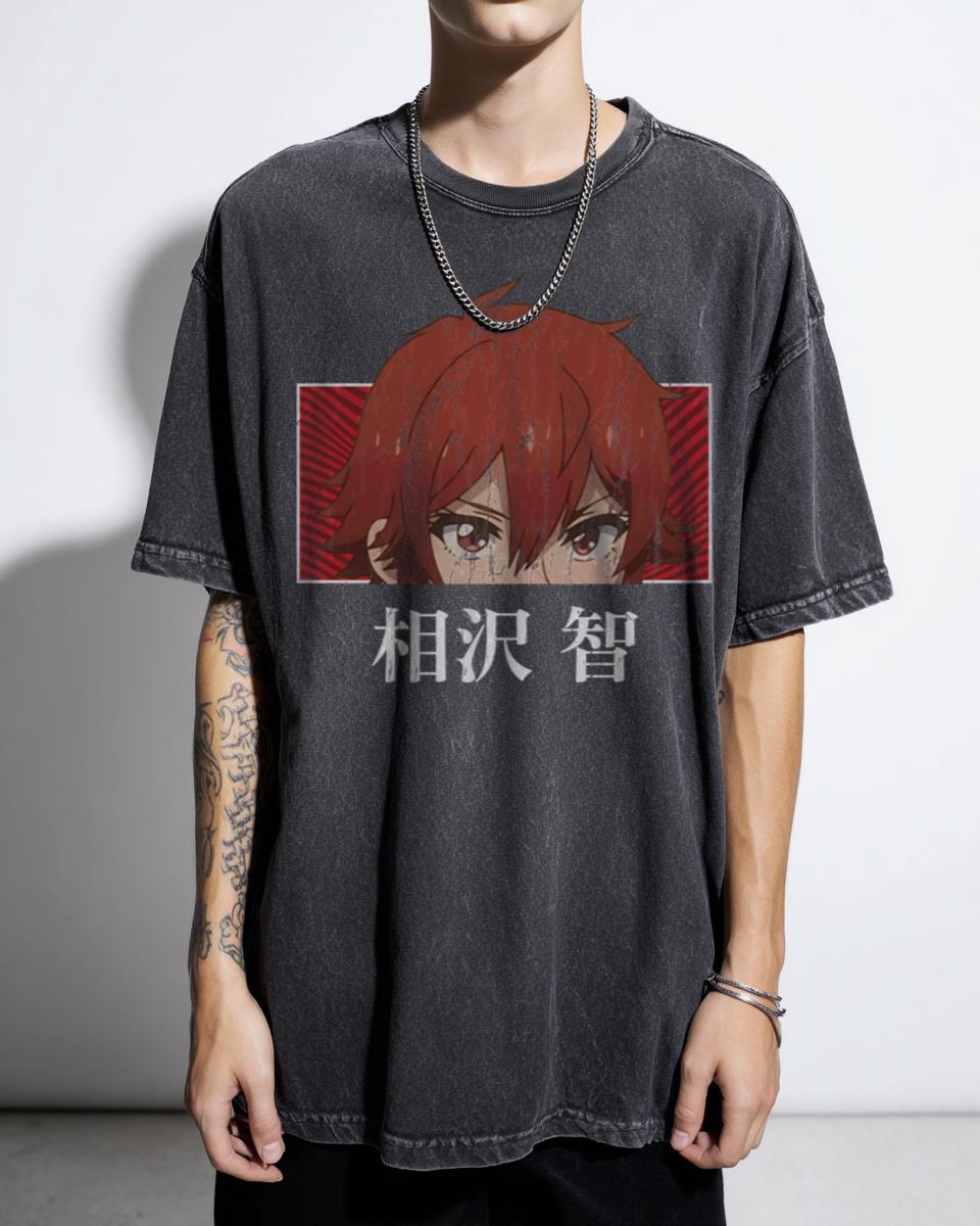 Tomo-chan Is a Girl! Cute Peeker Anime T-Shirt - Tomo Aizawa Manga Fan