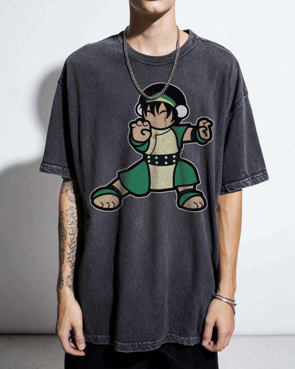 Toph Beifong Earthbending T-Shirt - Avatar The Last Airbender Gaang Fan