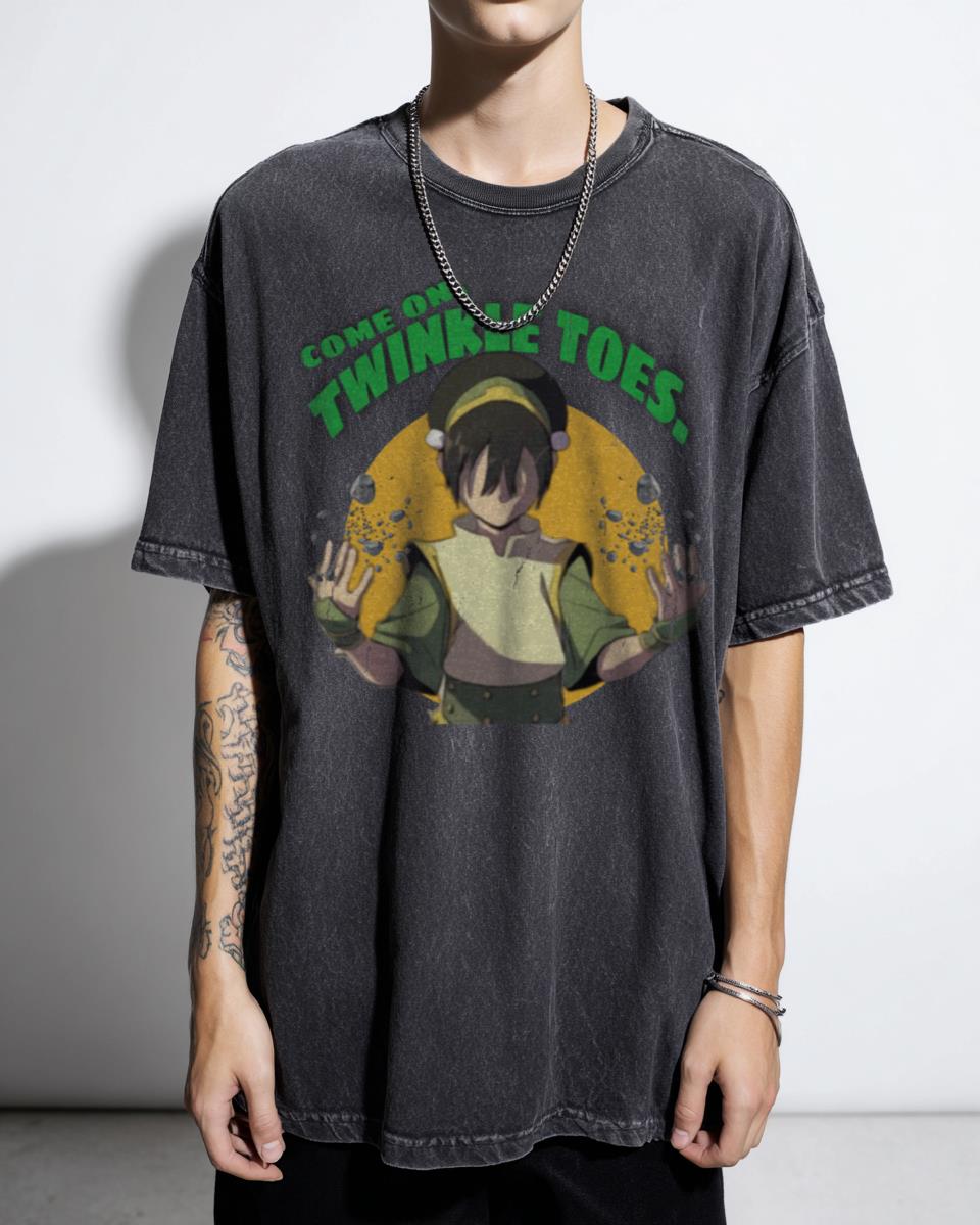Toph Beifong Twinkle Toes T-Shirt - Avatar Last Airbender Funny Meme