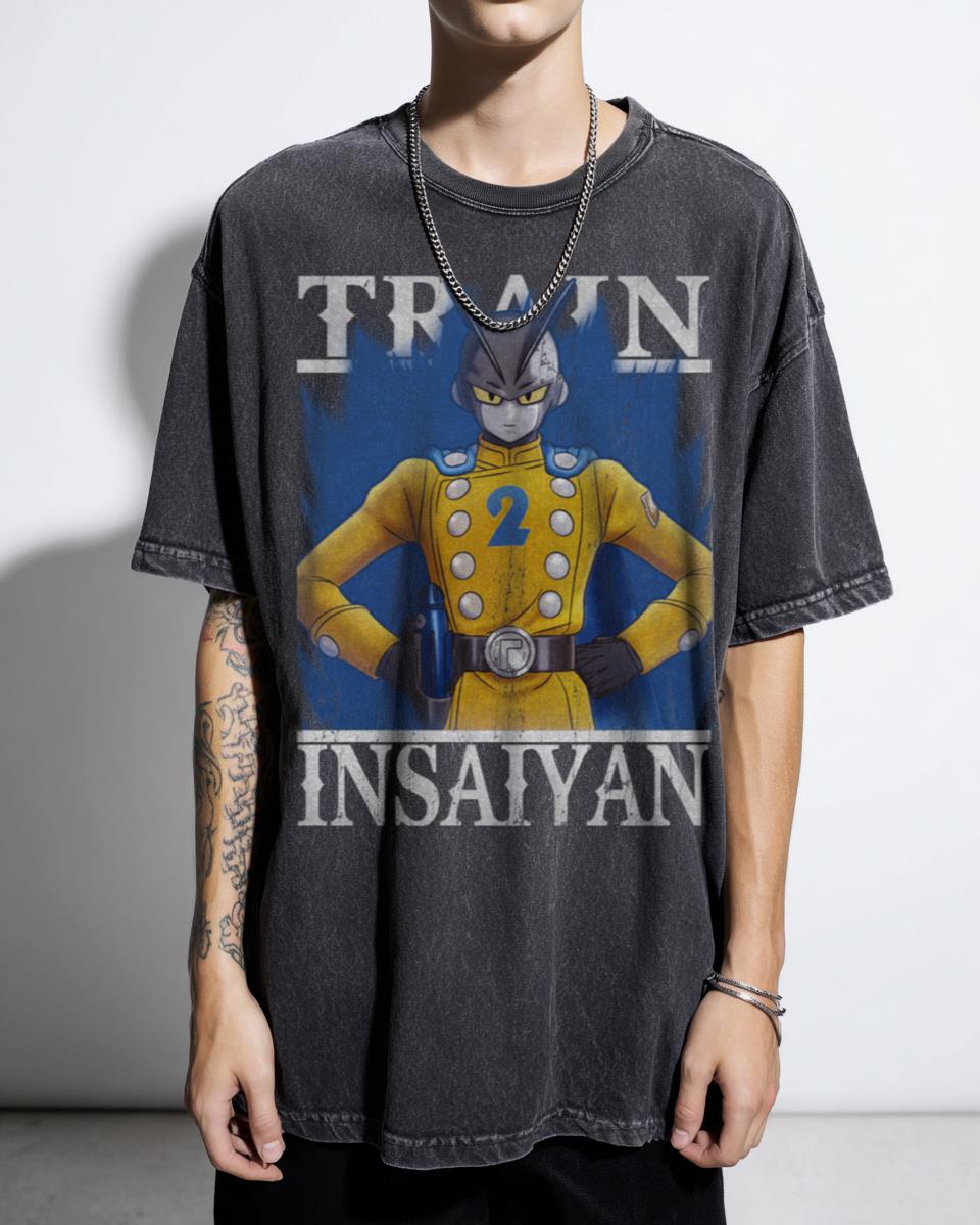 Train Insaiyan Gamma 2 DBZ DBS T-Shirt - Dragon Ball Anime Workout