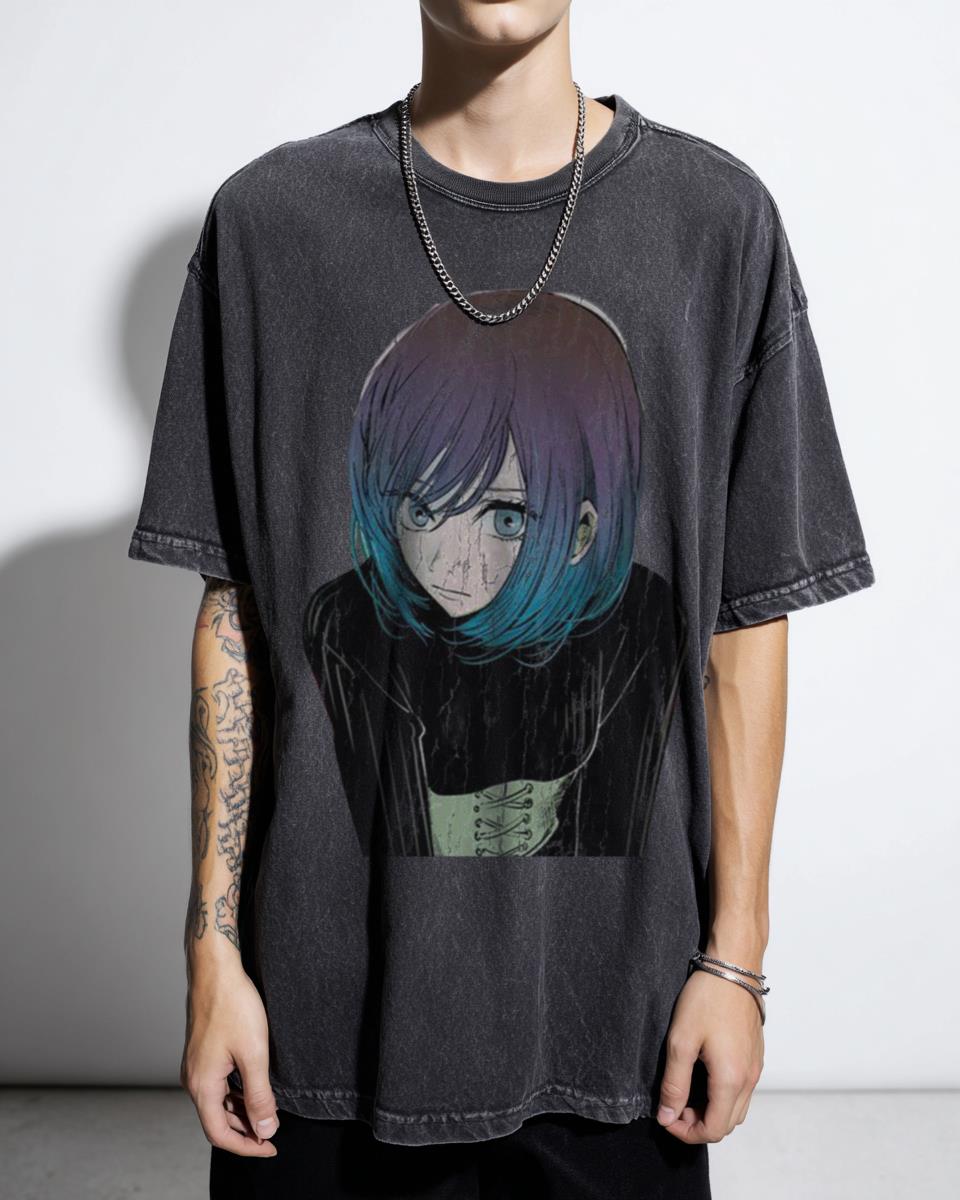 Trendy Oshi No Ko Aesthetic Anime Nature Tee