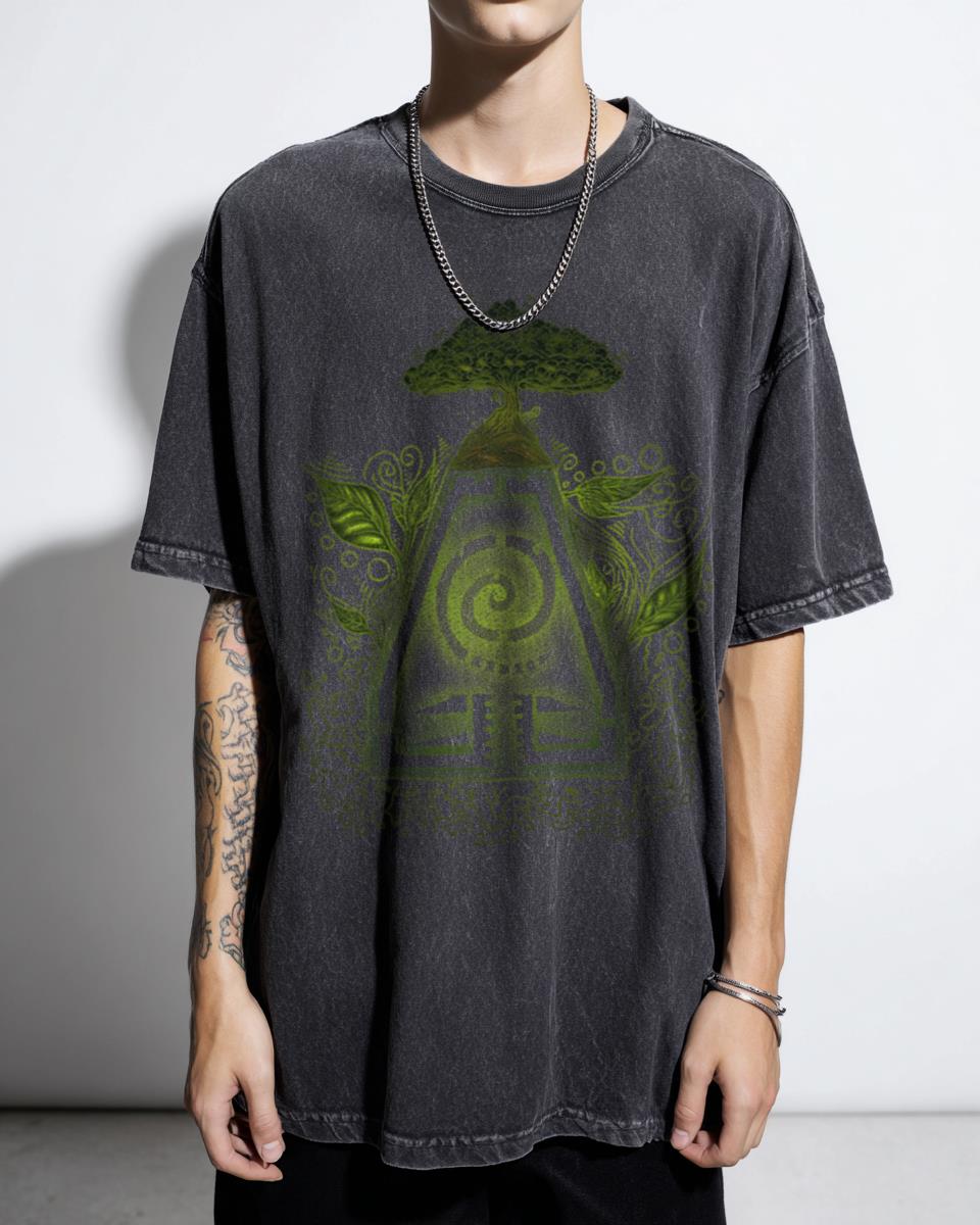 Tribal Earthbending Symbol T-Shirt | Avatar Fan Art Tee