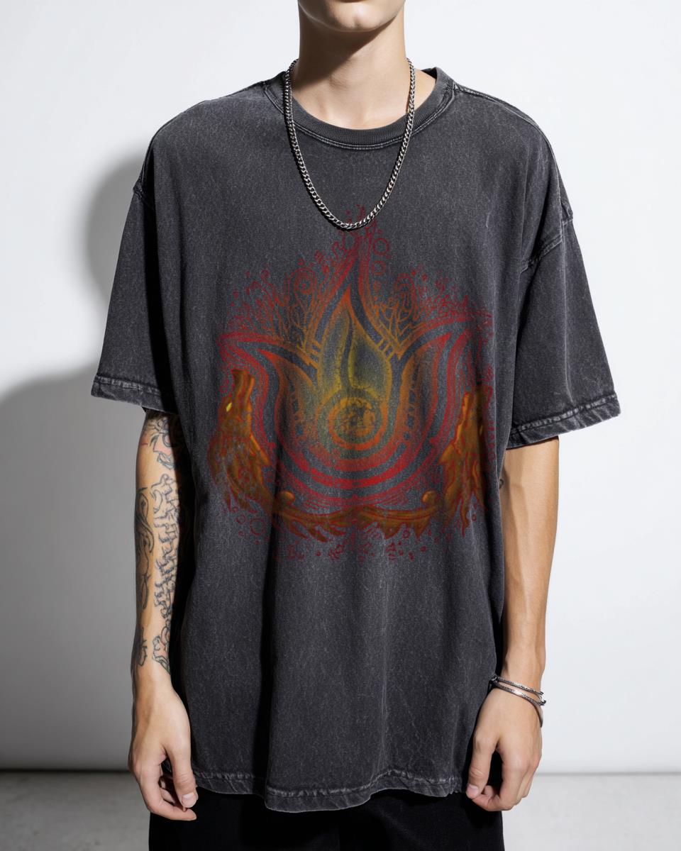 Tribal Firebending Symbol T-Shirt | Avatar Fan Tee