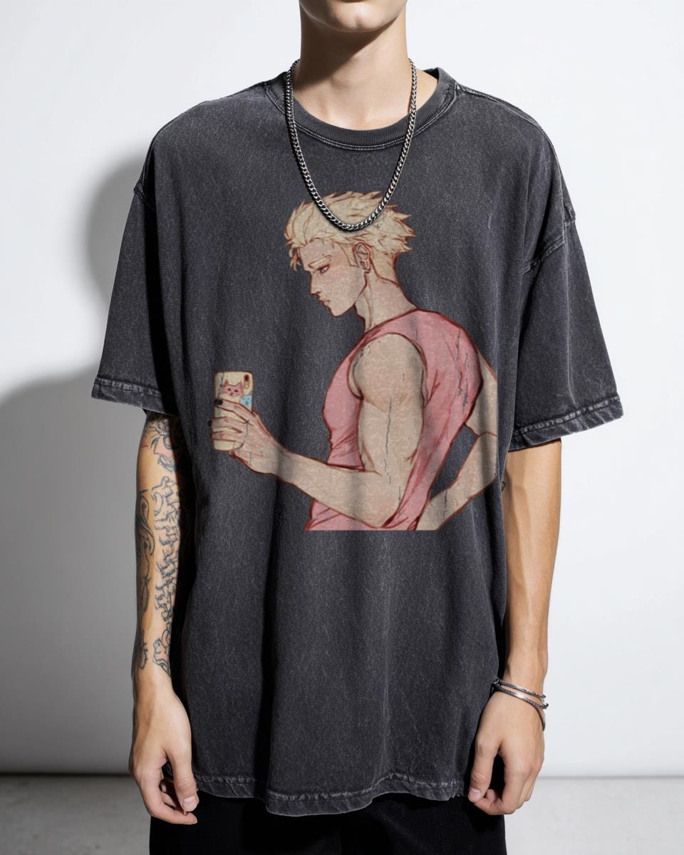 Trigun Millions Knives Anime T-Shirt - Gym Training Vash the Stampede Fan Unisex