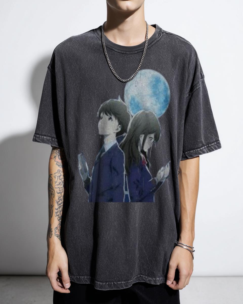 Tsuki ga Kirei Romantic Anime T-Shirt - Lovely Slice of Life Fan Apparel