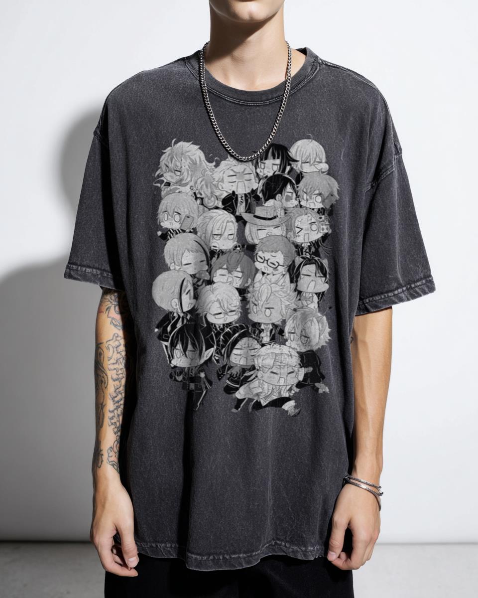 Twisted Wonderland Anime Game T-Shirt - Disney Villain Inspired Fan Merch