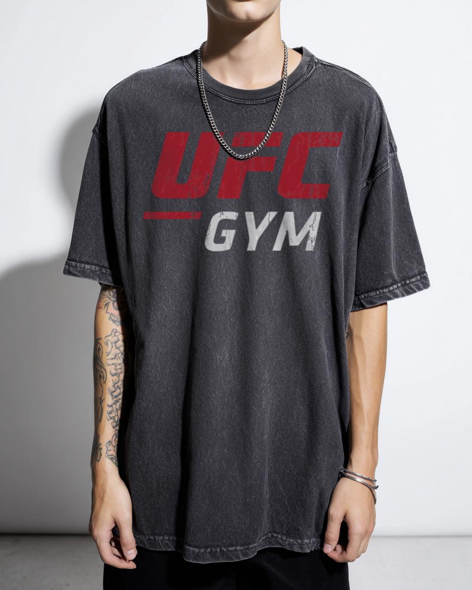 UFC GYM Logo Graphic T-Shirt - MMA Fighting Fitness Apparel