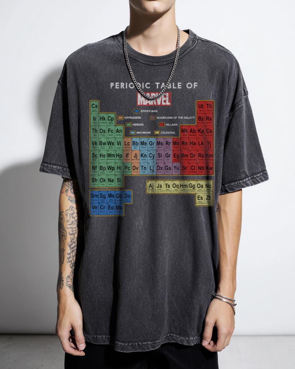 Ultimate Periodic Table of Elements Science T-Shirt - Chemistry Teacher Student Gift Unisex