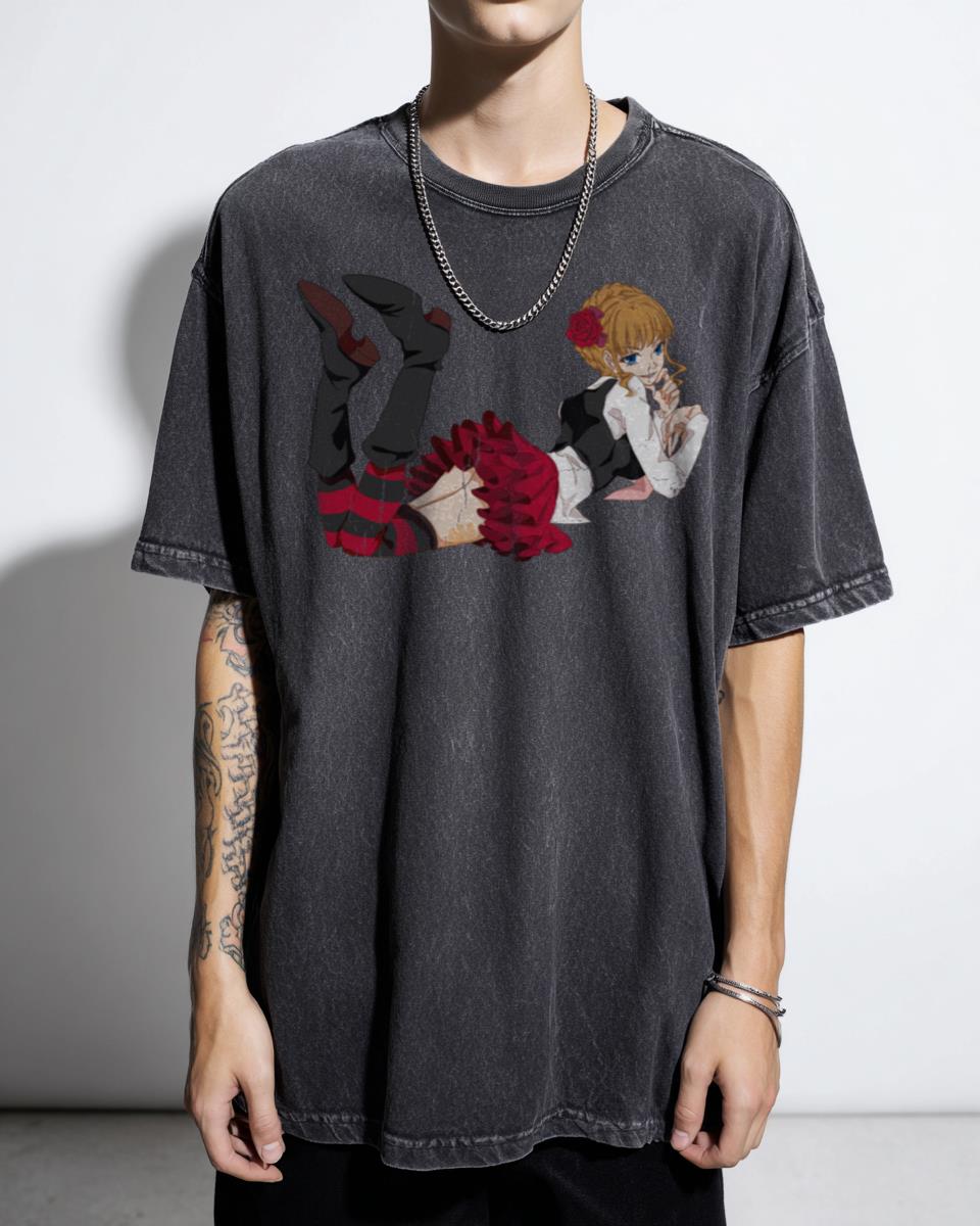 Umineko Golden Witch Beatrice Anime T-Shirt - Mysterious Sexy Character