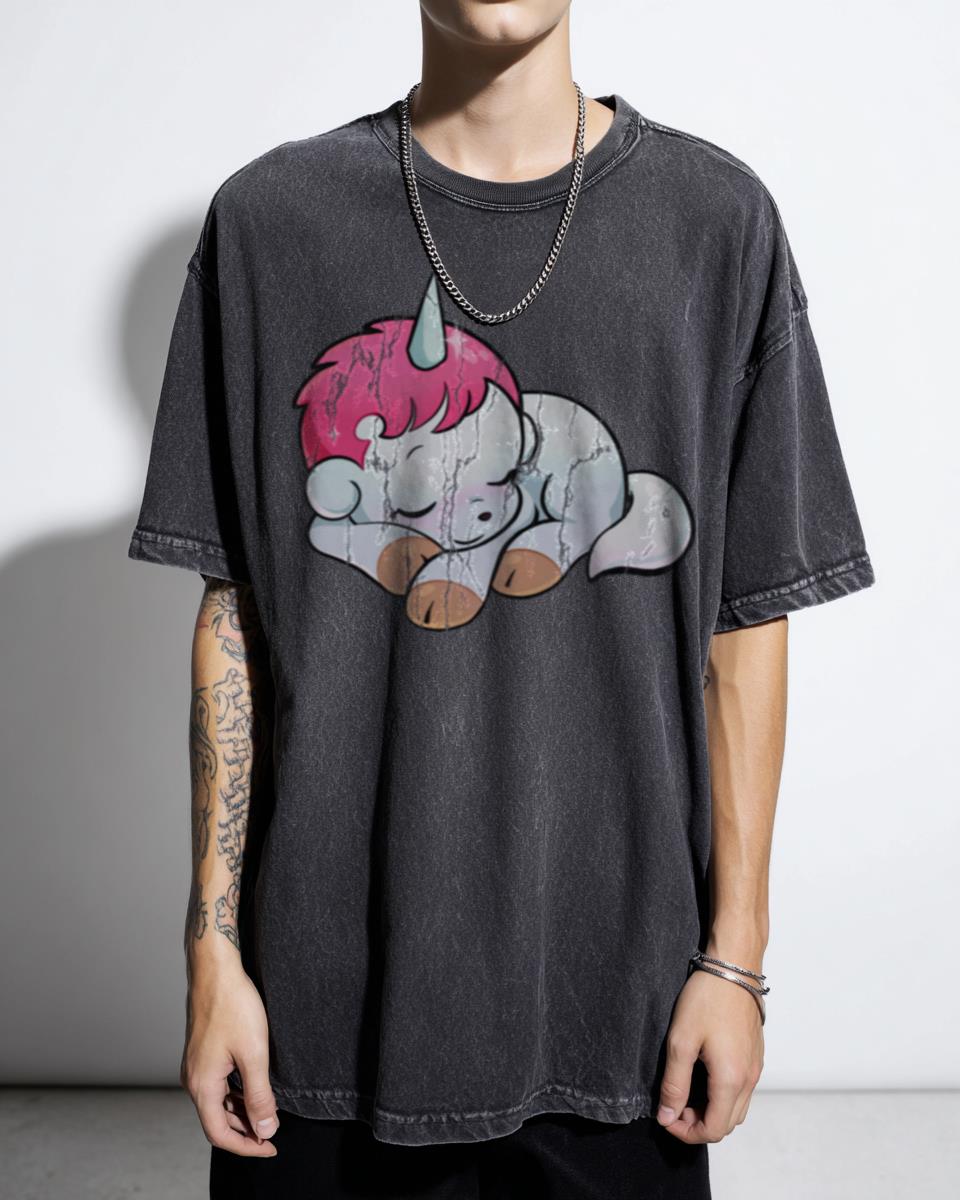 Unico the Unicorn Vintage Anime T-Shirt - Kawaii Sanrio Aesthetic Unisex
