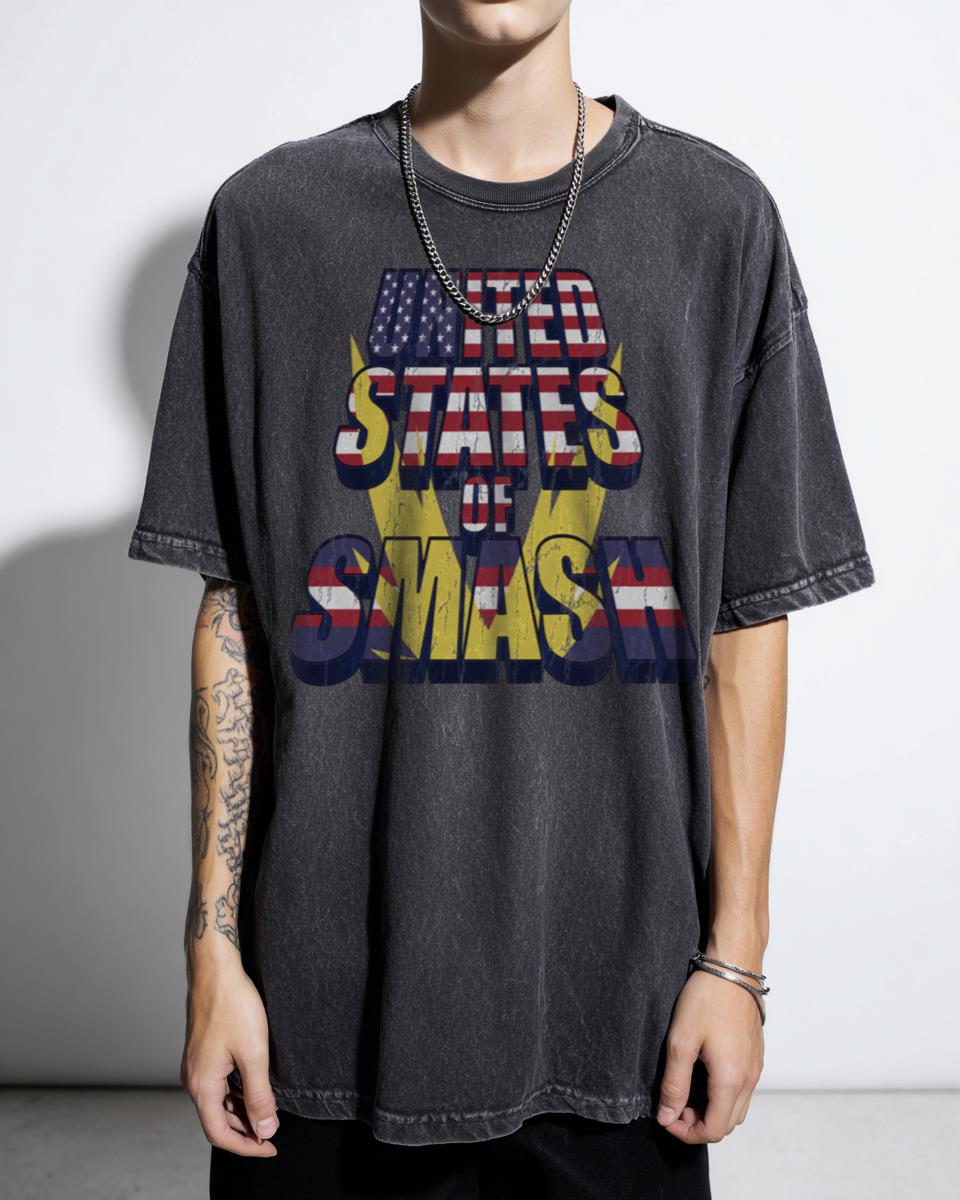 United States of Smash Anime T-Shirt - My Hero Academia Plus Ultra